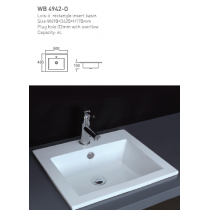 ECT Lois-ii Rectangle Insert Basin